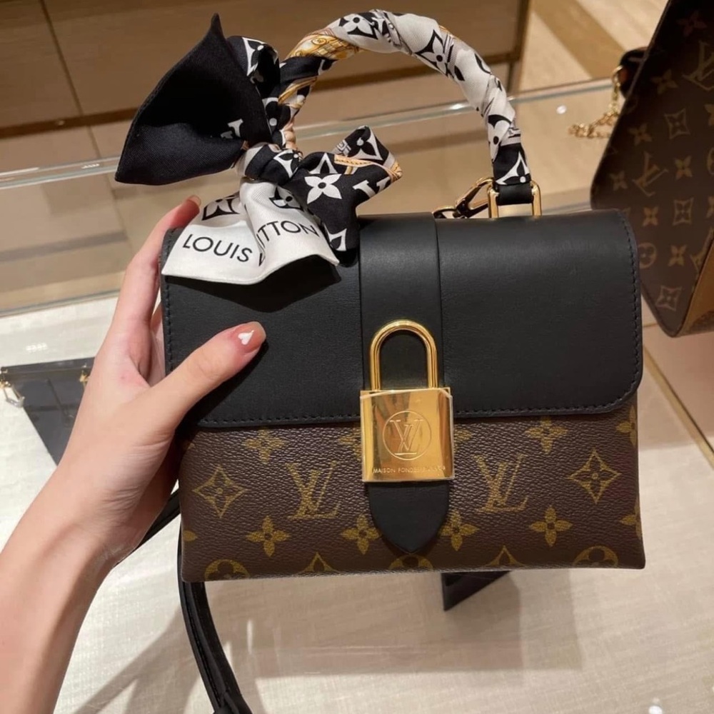 Louis Vuitton Locky BB Monogram Brown and Black Mini Bag - Picture 6 of 6